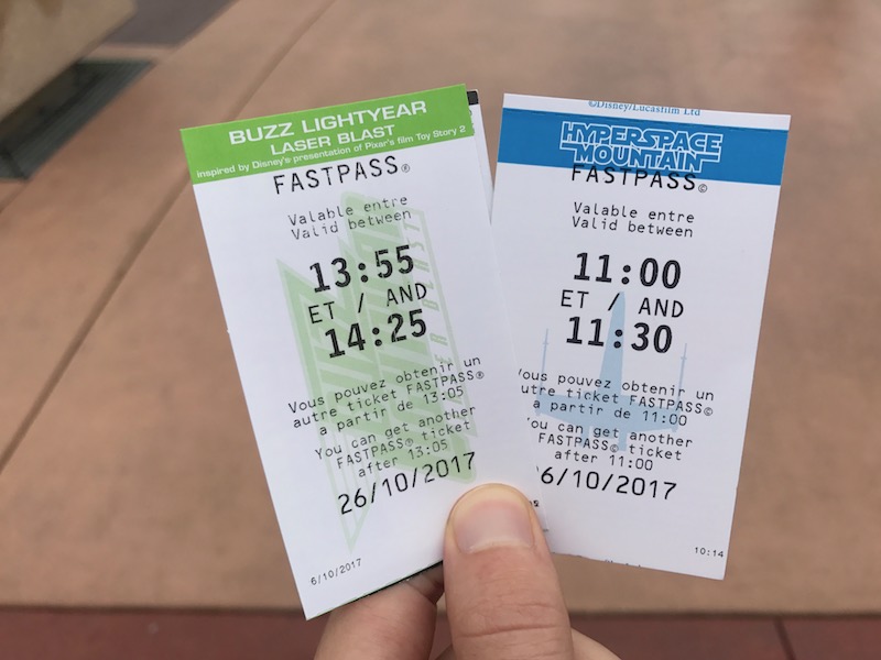 Disneyland Paris Fastpass Guide 2020 Mouse Hacking