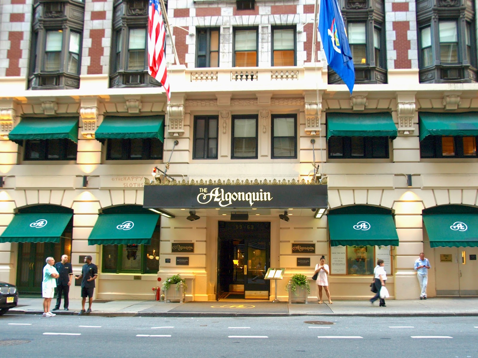 My Trip to NYC The Algonquin Hotel The Happy Sloths Beauty, Makeup