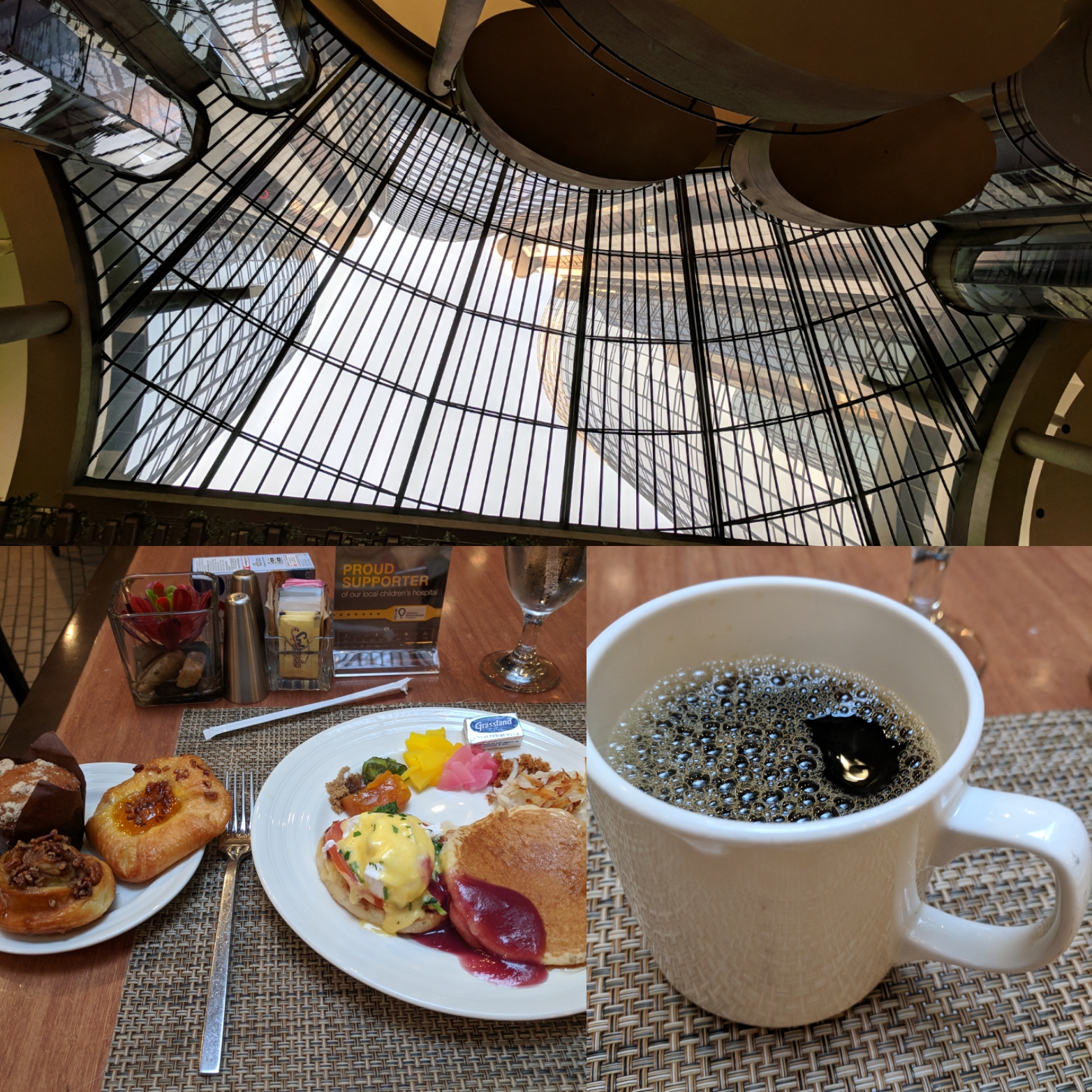 Lakeview Bistro Breakfast Buffet Westin Bonaventure, Los Angeles