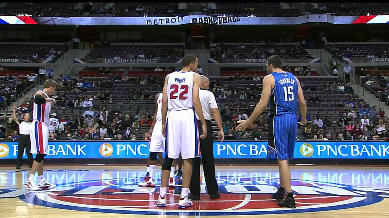 NBA Orlando Magic vs Detroit Pistons HD720P 02 January 2012 NBA