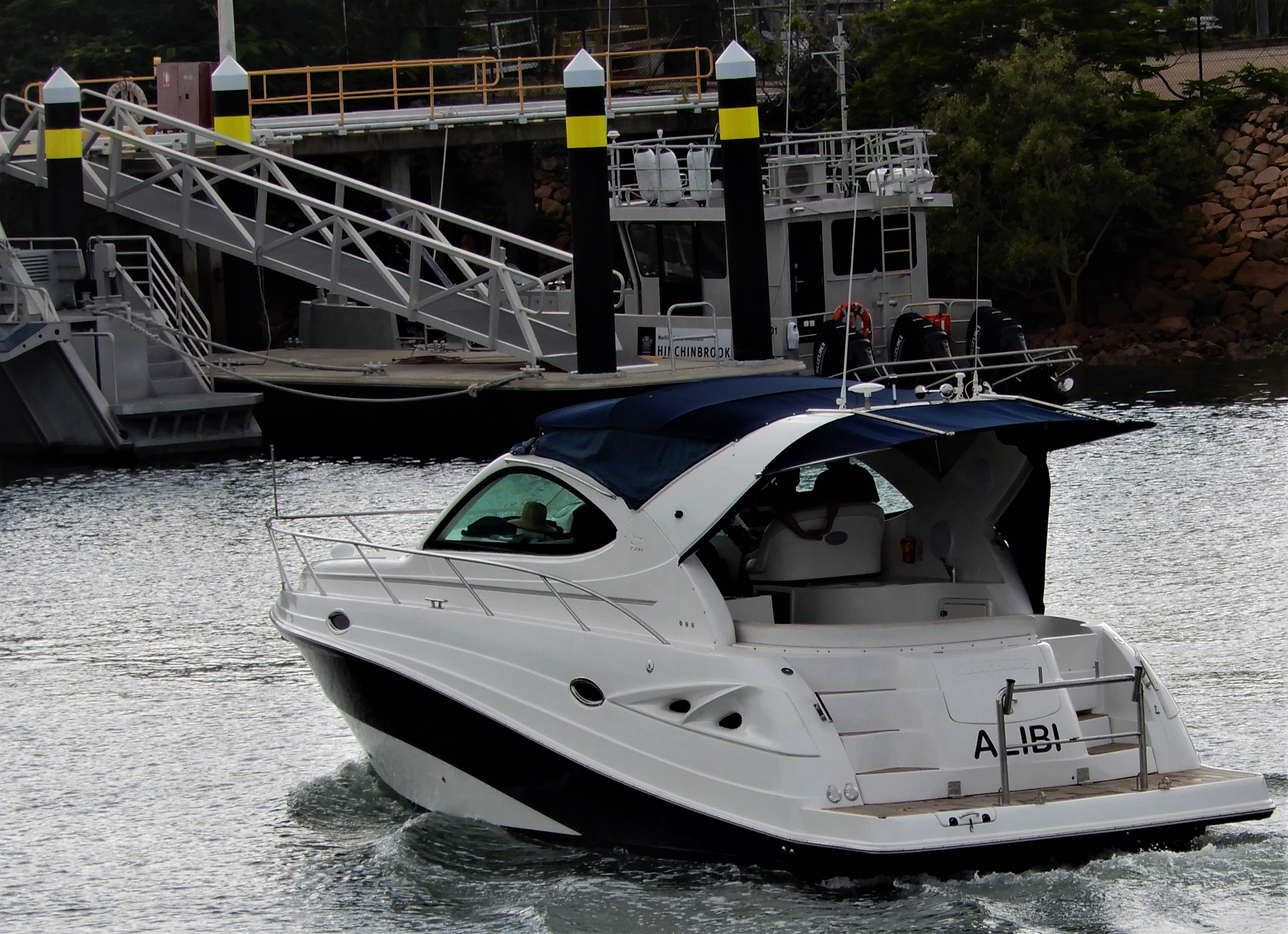 Little Darwin EASTER ON THE WATERFRONT WITH THE WIND TOSSED SHIPPING